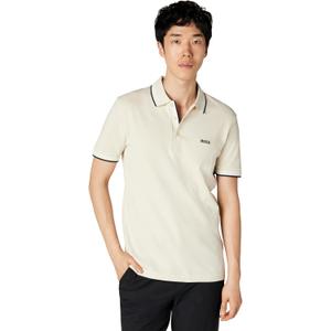 BOSS Mens Paddy Short Sleeve Polo Shirt, L