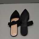 Pointed Toe Mules for Women FlatsSlip On Mules BacklessWide Width MulesMule Slides Flats Sandals, Size: 7