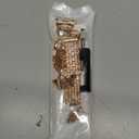 SUPOIX Band Compatible for Samsung Galaxy Watch 8 40mm 44mm/Galaxy Watch 8 Classic 46mm, 2 Pack 20mm Women Jewelry Bling Replacement Strap for Women daily wearing (Rose Gold)