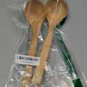 2 Pcs Wooden Ladle for Soup  10.82.8" Bamboo Soup Ladle for Stews and Sauces with Deep 2.7 fl oz Capacity & Lacquer-Coated Finish  Wooden Cooking Spoons with Hook Handles for Kitchen & Catering