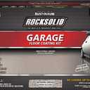 Rust-Oleum 381087 RockSolid Polycuramine Garage Floor Coating, 2.5 Car Kit, High Gloss Modern Greige