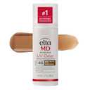EltaMD UV Clear Deep Tinted Face Sunscreen, OilFree Face Moisturizer with SPF 46, Dermatology Tinted Moisturizer, Facial Travel Size Sunscreen with Zinc Oxide, 1.7 oz Pump