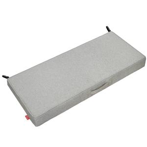 Pcinfuns Outdoor Bench Cushions,59 x 18 x 3 Inch Patio Furniture Water-Resistant Chair Cushion,Loveseat Garden Sofa Settee Couch Swing Pads with Handle and Adjustable Straps, Linen Gray
