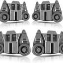 4 Packs W10195417 UPGRADED Dishwasher Wheels Lower Rack For kenmore whirlpool kitchen aid,Dishwasher Wheels Replaces Dish Rack Part Number AP4538395, PS2579553,WPW10195417, AH2579553, EA2579553