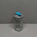 Mason Jar Pitcher With Pour Spout Lids 32 OZ (1 Quart) Wide Mouth Glass Pitcher With Lids For Cold Brew Coffee, Iced Tea, Milk, Sun Tea, Lemonade