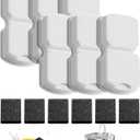 HOOISE Cat Water Fountain Filter Replacement: 6Pack Pet Fountain Filters of 6 Carbon Filters & 6 Sponges - Use for HOOISE 74oz Automatic Pet Fountain Cat Water Dispenser S15