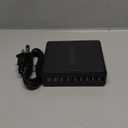 320W USB C Charger Block, 10-Port USB C Charging Station GaN III PD 65W Laptop Fast Charger Adapter for MacBook Pro/Air, DELL, iPad, iPhone, Samsung Galaxy Black