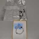 Set Of 2 Couples Bracelet Magnetic Healing Natural Bead Stone Stretch Bracelet Unisex Anniversary, Friendship, Valentine, Christmas Gift