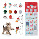 Buddy Buddy 12 Day Festive Whisker Wonderland Advent Calendar Surprise Each Day For 12 days Winter Wonderland Gift Box for Cats, with Catnip-Infused Delights, Plush Crinkle, Balls, and More