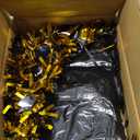 34pcs Graduation Car Decorations 2026 Inflatable Grad Cap with Black Gold Magnets Tinsel Garlands Banners Kit for Class Set of 2026 Party, Parade Float, Indoor Outdoor Hanging Decor
