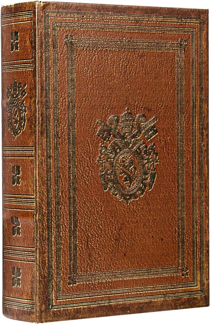 Decorative Book Box Fake Leather Embossed Cover Vintage Style Brown Storage Box - Large 1-06, Decoration for Coffee Table, Bookshelves, Jewelry, Postcard, Photo Storage, Graduation Gift