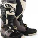 Alpinestars Men's Tech 7 Enduro Boot, Dual-Compound Enduro Sole Grip & Durability, Black/ Dark Gray/ Gold, 9