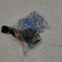 Supet Prong Collar for Dogs, Adjustable Dog Choke Collar Adjustable Dog Pinch Collar with Quick Release Buckle for Small Medium Large Dogs(Packed with One Extra Links) (Metallic)