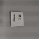 Low Profile Plastics Casters Wheels (12, 1" White)