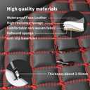 2pcs Car Seat Covers,Leather Water Proof Material No Slip Soft Car Seat