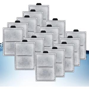 HiTauing 15 Packs PF-S Filter Cartridge for Silenstream PF10 Power Filters, Only Fit to Model PF10 Power Filters