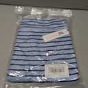Darong Womens Going Out Y2k Tops Outfits 9126 Blue Black Stripe XS (Blue, XS)