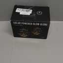 Cootway Floating Pool Lights, 15 Inch Warm White Solar Pool Light That Float, IP68 Waterproof Inflatable Light Up Pool Balls, Float or Hang Solar Floating Lights for Pool, Wedding, Party Decor - 1p