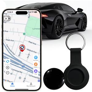 GPS Tracker for Vehicles, No Subscription Location Tracking Device, No SIM Card Required, No Monthly Fee, Magnetic GPS Tracker for Car, Kids Belongings, Pets, Elderly Items