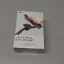 Peak Design Mobile Universal Bar Mount, Silicone Strap Phone Mount, SlimLink Magnetic and Mechanical Lock, Compatible Cases, Phone Holder for Bike, Scooter, Stroller, Golf Cart & More