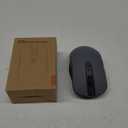 Lenovo Bluetooth Silent Mouse (WL300) - 5 Button Computer Mouse with Silent Left & Right Click – Sculpted Grip, Microsoft Swift Pair, Up to 1600 DPI (Grey)