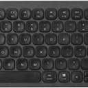 SANWA Multi Device Bluetooth Keyboard with Touchpad, Rechargeable Keypad with Trackpad for Laptop Desktop Computer PC iPad/iPhone Tablet, Compatible with MacBook, Windows, Android, iOS, Black