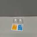 Misxi 2 Pack Hard PC Case with Tempered Glass Screen Protector Compatible with Apple Watch SE 3 (2025) SE 2 SE Series 6 Series 5 Series 4 40mm, Anti-Drop Scratch Resistant Cover for iWatch, 2 Starlight