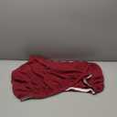 HFCNMY Stretch Knitted Jacquard Ottoman Cover - Thick Washable Slipcover for Square Storage Ottoman With Elastic Bottom - Red Medium