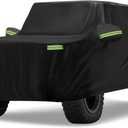 uxcell Waterproof Car Cover for Ford Bronco 4 Door 2021-2023 Outdoor Full Car Cover All Weather Protection Rain Sun Protection with Zipper Black