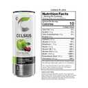 CELSIUS Sparkling Green Apple Cherry, Sugar Free Energy Drink, 12 Fl Oz (Pack of 12) (EXP 06/30/27)