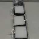 Modern Bathroom Vanity Light Fixtures 3-Light 5CCT Dimmable Matte Black Vanity Lights for Bathroom Lighting Fixtures Over Mirror, with 350° Rotatable Acrylic Heads, 22-inch