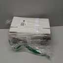 Shipping Boxes 7x5x2" 25 Pack - White Corrugated Cardboard Box Mailers for Small Business, Literature Mailer Box Packaging Supplies