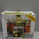 Dalzom 48Pcs Canning Lids with Rings Wide Mouth, Premium Mason Jar Lids with Bands/Rings for Ball, Kerr Jars - Food Grade Material, 100% Fit & Airtight for Wide Mouth Mason Jars