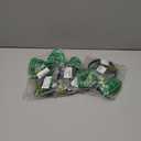 3 x 4Pcs St. Patrick's Day Costume Set Shamrock Themed Headband, Glasses, Earrings, Pin, Irish Green Festival Themed Party Women Costume Accessories (Green)