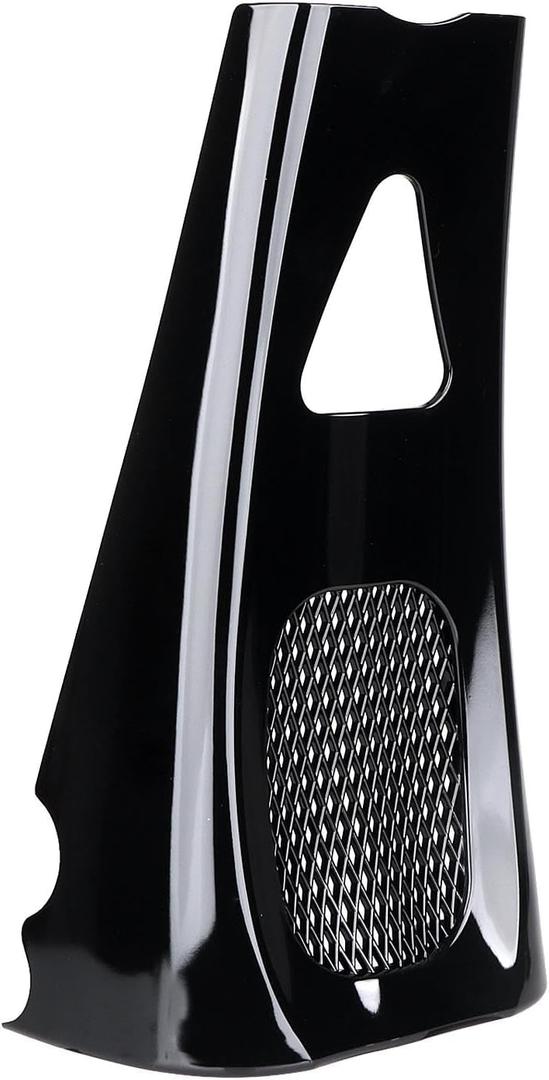 Vivid Black Motorcycle Stretched Chin Spoiler Fit for 2017-Later M8 Harley Touring Road Glide, Street Glide, Road King, Ultra Limited with 16inch to 30inch Wheels Vivid Black Motorcycle Stretched Chin Spoiler Fit for 2017-Later M8 Harley Touring Road Glide, Street Glide, Road King, Ultra Limited with 16inch to 30inch Wheels