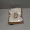 Amakunft Adjustable Cat Recovery Collar - Soft Cone for Post-Surgery Care, Kitten & Adult Cat (Toast, M)