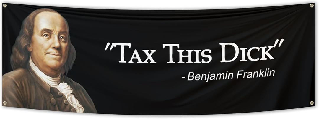 2 x This Guys Funny Flag 2X6Ft Indoor Banner Flag for Bedroom College Dorm Room Decor with 4 Brass Grommets