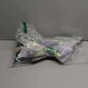 SATINIOR Halloween Witch Costume Set for Girls - Tutu Skirt, Striped Tights, Hat, and Plastic Broom for Cosplay Party Favors Supplies, Size: M