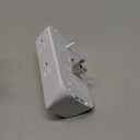 Wall Outlet Extender with Shelf and Night Light, Surge Protector, Wall Mount Charger Multi Plug Expander with 5 AC Outlets and 3 USB A Ports 1 USB C, Wide Space 3-Sided Power Strip Multi Plug Outlets (White)