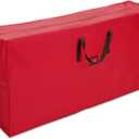 Christmas Tree Storage Bag - Fits 7.5 Foot Artificial Xmas Holiday Tree, Durable Waterproof Material - Red