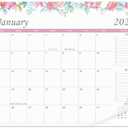 Desk Calendar 2026-2027  22" x 17" Large Desk Calendar Runs From January 2026 to June 2027