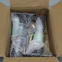 Weight Plate Holder - 330LB Capacity Wall Mounted Weight Plate Rack for 2" Olympic Plates, Weight Plate Storage with Protective Rubber Pads, Heavy Duty Steel, Space Saving Home Gym Storage (4 Pcs, Black)