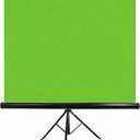 EMART 79 x 71in Green Screen Stand, Professional Chromakey Background with Auto-Locking Frame, Collapsible Portable Backdrop with Adjustable Tripod, Fast Fold Designed for Photography, Stream, Video