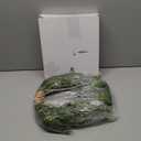 Christmas Norfolk Pine Wreath 16 Inch Christmas Kitchen Cabinet Wreaths Artificial Greenery Faux Cedar Wreaths for Xmas Decor Door Window Mantle Wall Outdoor Indoor Decorations