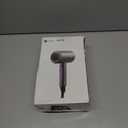 slopehill Professional Ionic Hair Dryer, Powerful 1800W Fast Drying Low Noise Blow Dryer with 2 Concentrator Nozzle 1 Diffuser Attachments for Home Salon Travel (Grey)