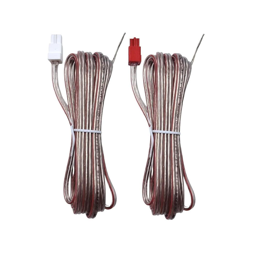 2X Speaker Cables Wires Cords (3 Meter Each Cable) Compatible for Sony Speakers