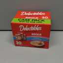 Delectables Lickable Treat Bisque Wet Cat Treat Variety Pack, Food Topper, Hydrating, Grain-Free, No Fillers, No By-Products, No Added Preservatives, 1.4oz Pouch, 30ct (BBD - 05/22/27)
