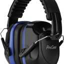 ProCase Noise Reduction Ear Muffs, Sound Proof Ear Protection, NRR 28dB Noise Cancelling Headphones for Adults Kids Autism, Hearing Protection for Mowing -Blue