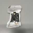 2 x Leather Keys Sleeve for Broken Car Key Loop Replacement - Cute Keychain Cover - Protector, Holder for Men & Women (Large-black03)