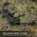 Lanneret Compound Bow and Archery Sets - Right Hand Archery Compound Bows 0-70 lbs Draw Weight Adjustable for Adults and Beginners25"-31" Draw Lengthup to IBO 320 fpsArchery Hunting Bow Set, Black-Righthanded